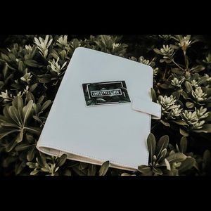 A5 white planner binder